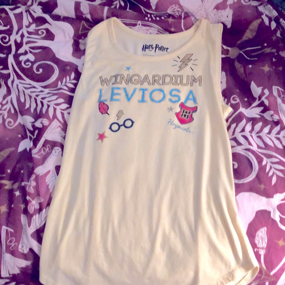Wingardium leviosa Harry Potter tank